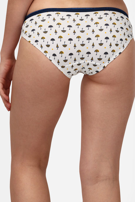 Soie Medium Rise Half Coverage Bikini Panty (Pack of 6) - Multicolor — image 7